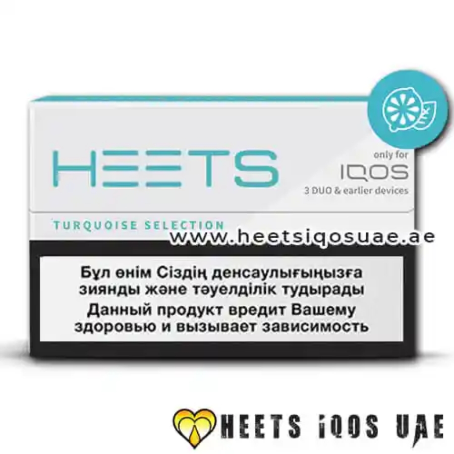 IQOS Heets Turquoise Label Selection